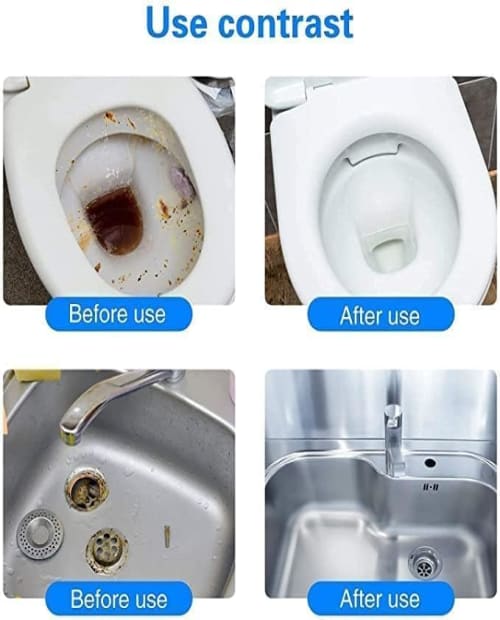 Drain Pipe Cleaning & Deodorizing Cleaner | Pack of 3 | Clog & Odour Care | Just โน599