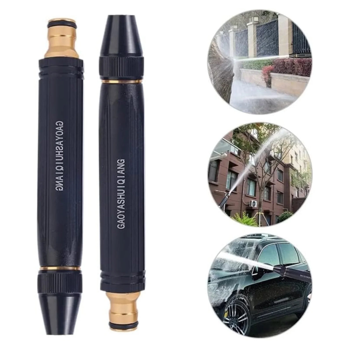 Brass High Pressure Water Nozzle | Heavy Duty Metal Power Washer Wand |Just Rs. 599/- Pack of 2
