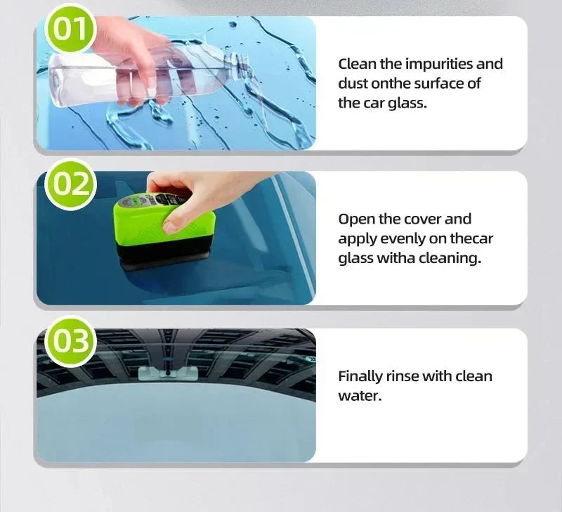 Windshield Deep Cleaning Brush | Buy 1 Get 1 FREE | Clear Away Oil Film & Dirt | ₹599