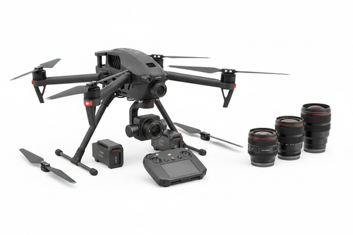 DJI Inspire 3 Combo with 4 Lenses Included