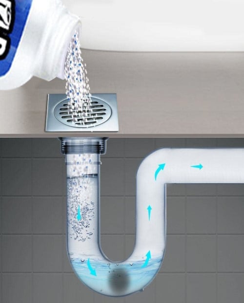 Drain Pipe Cleaning & Deodorizing Cleaner | Pack of 3 | Clog & Odour Care | Just ₹599