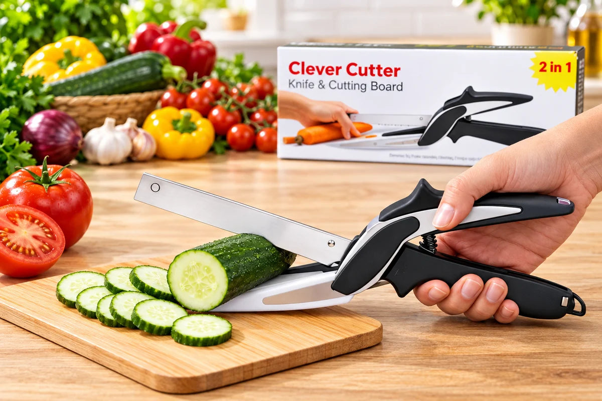 Clever Cutter Pro™ |2-in-1 Smart Kitchen Cutter